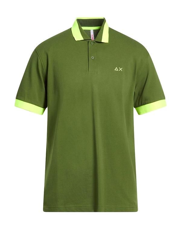 サンシックスティーエイト メンズ トップス ポロシャツ SUN 68 Military Green グリーン