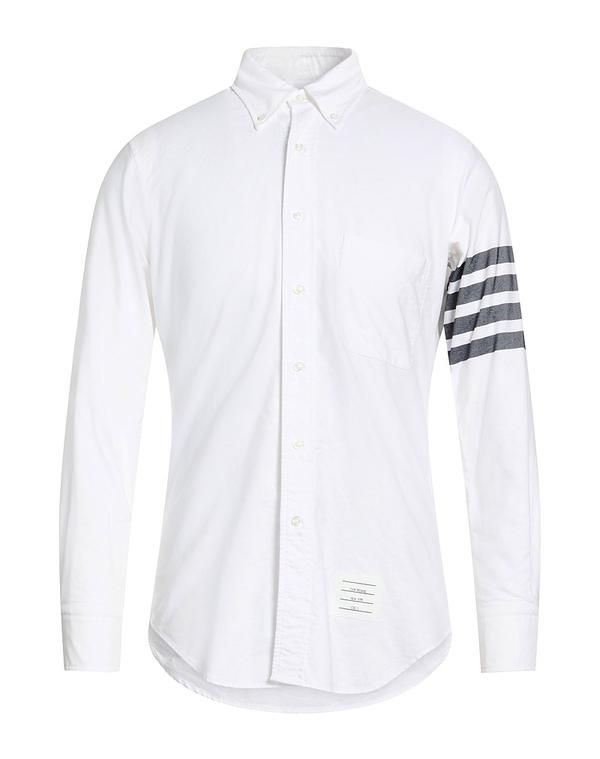 トムブラウン メンズ トップス シャツ THOM BROWNE White ホワイト