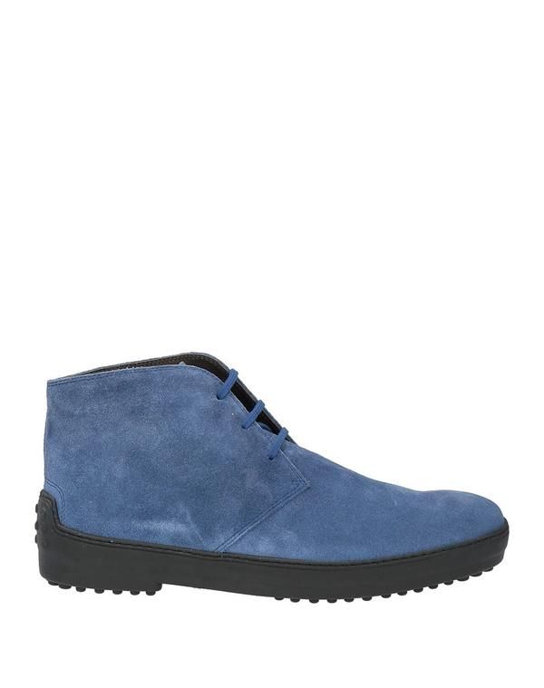 トッズ メンズ シューズ ブーツ・レインブーツ ショートブーツ TODS Blue Gray グレー