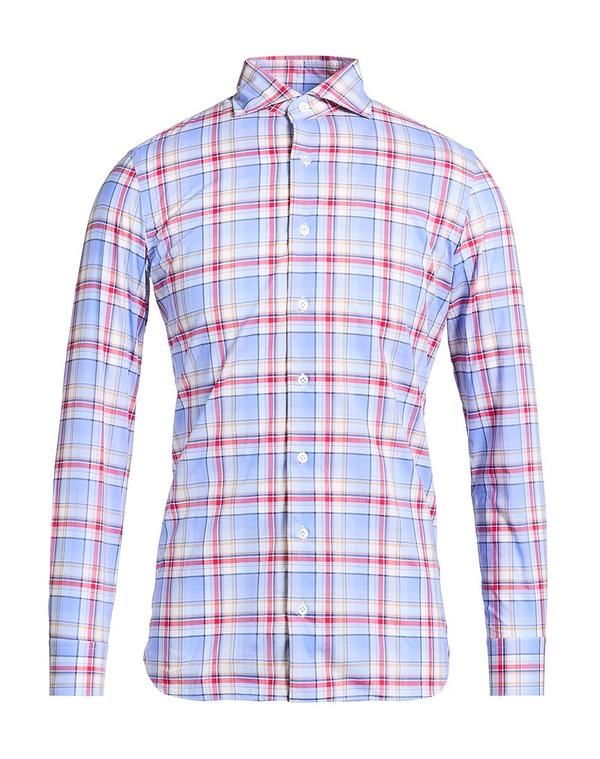 ラルディーニ メンズ トップス シャツ LARDINI Light Blue ブルー