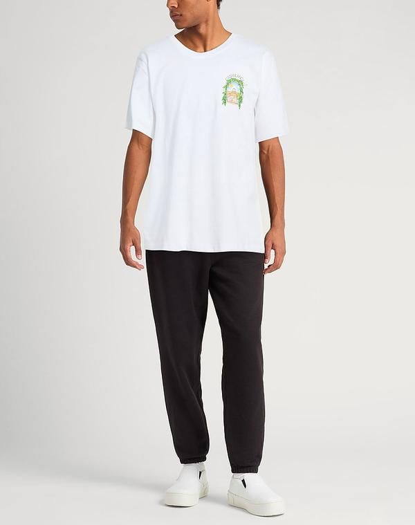 カサブランカ メンズ トップス Tシャツ CASABLANCA White ホワイト