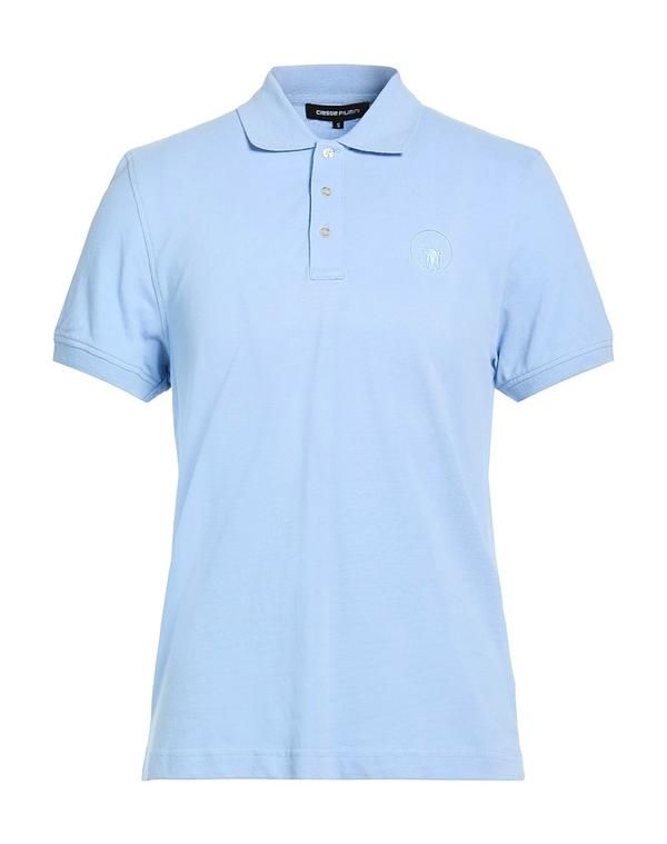 チェッセピューミニ メンズ トップス ポロシャツ CIESSE PIUMINI Sky Blue ブルー