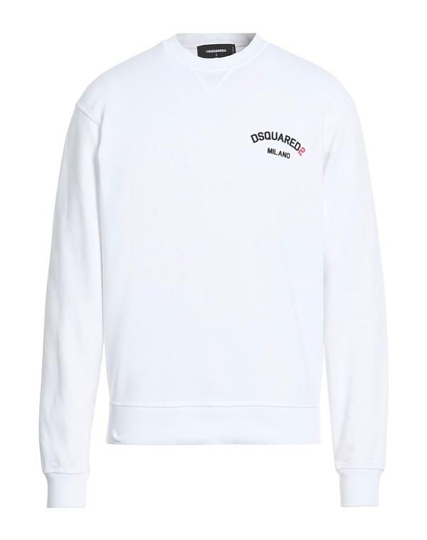 ディースクエアード メンズ アウター パーカー・スウェット DSQUARED2 White ホワイト