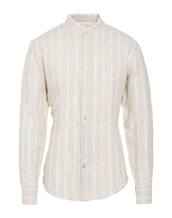 イレブンティ メンズ トップス シャツ ELEVENTY Beige ベージュ