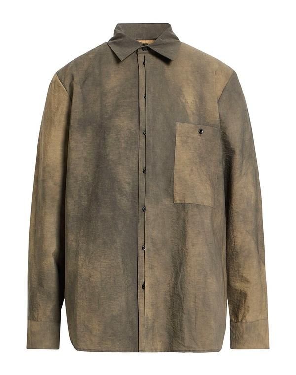 ユマ ワン メンズ トップス シャツ UMA WANG Khaki カーキ