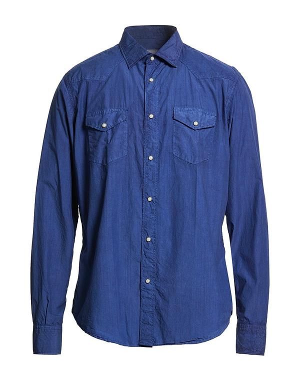 イレブンティ メンズ トップス シャツ ELEVENTY Navy ネイビー