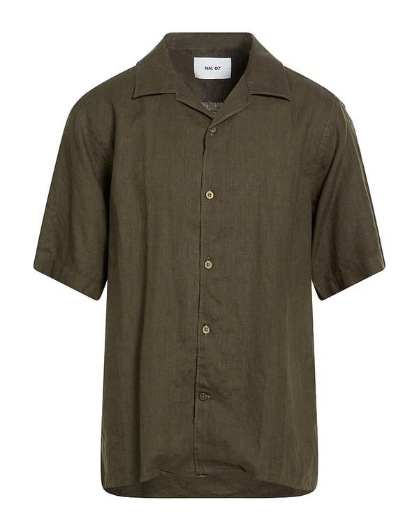 NN07 メンズ トップス シャツ NN07 Military Green グリーン