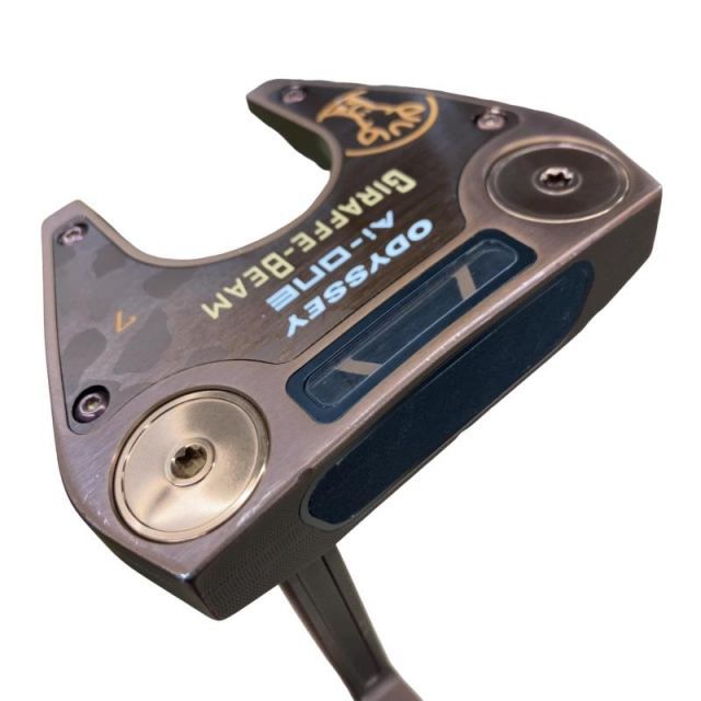 【中古】 オデッセイ Ai-ONE GIRAFFE-BEAM #7 34インチ パター PT STROKE LAB 90 スチール (フレックスその他) メンズ 男性用 右利き 右用 Cランク ゴルフクラブ