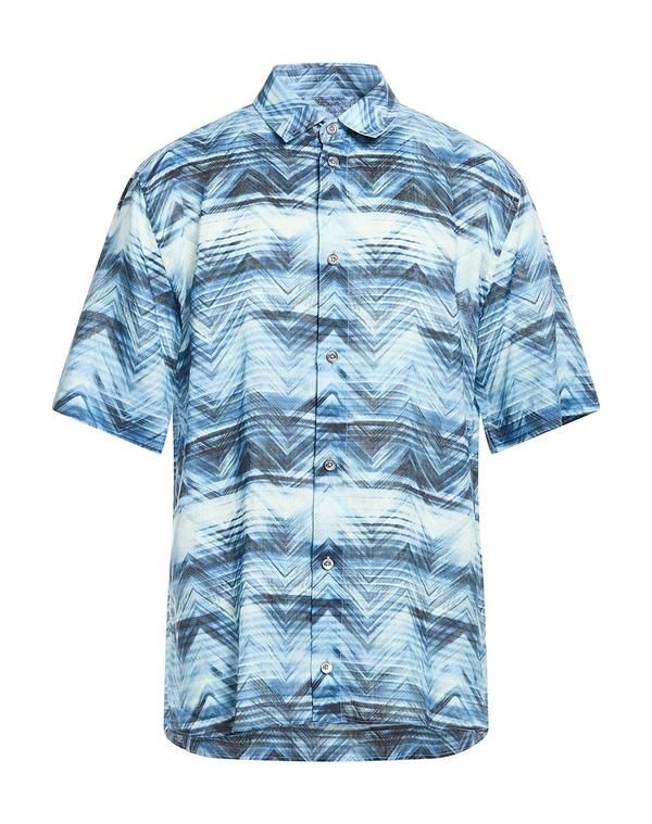 ミッソーニ メンズ トップス シャツ MISSONI Blue ブルー