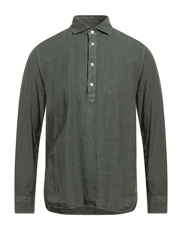 ボリオリ メンズ トップス シャツ BOGLIOLI Dark Green グリーン