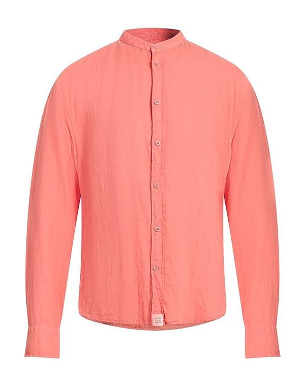 ピューテリー メンズ トップス シャツ PEUTEREY Salmon Pink ピンク