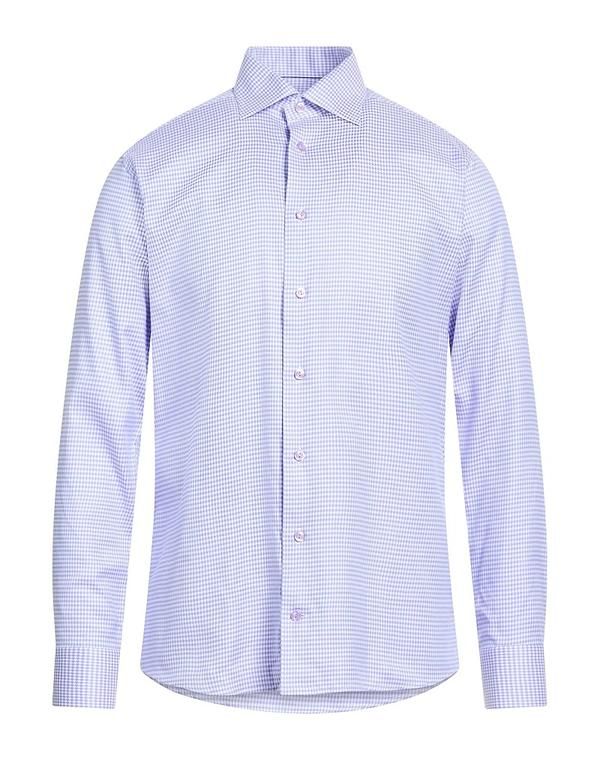 エトン メンズ トップス シャツ ETON Lilac ライラック
