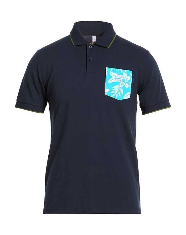 サンシックスティーエイト メンズ トップス ポロシャツ SUN 68 Midnight Blue ブルー 21,445円