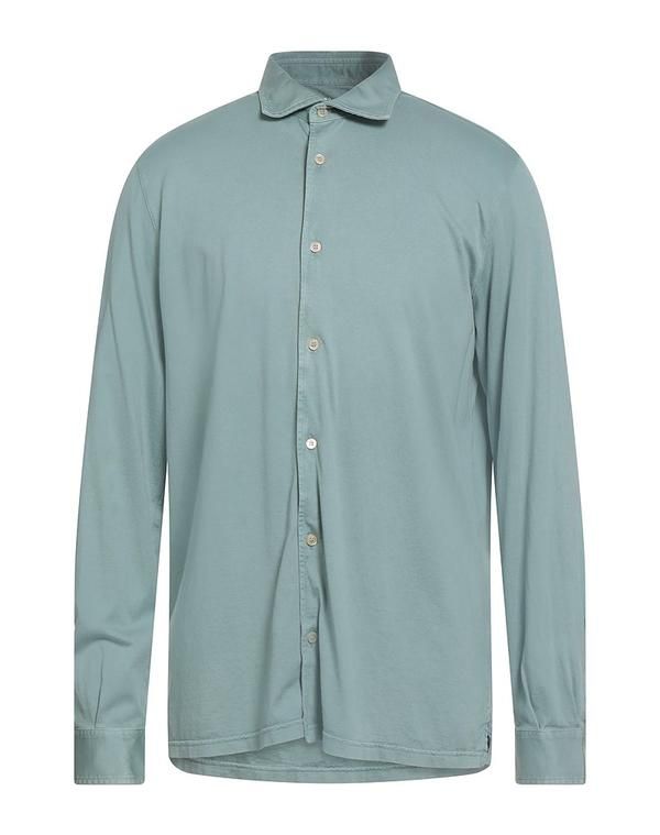フェデーリ メンズ トップス シャツ FEDELI Sage Green グリーン
