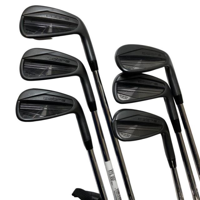 【中古】 コブラ KING FORGED TOUR(2024) BLACK 6S アイアンセット IR リシャフト (フレックスその他) メンズ 男性用 右利き 右用 Cランク ゴルフクラブ