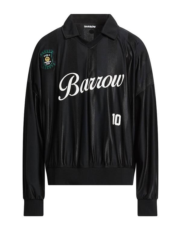 バロー メンズ トップス ポロシャツ BARROW Black ブラック