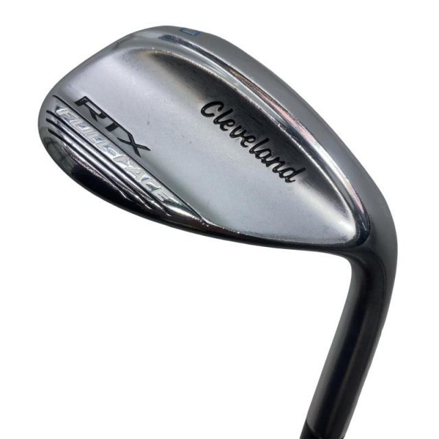 【中古】 クリーブランド Cleveland RTX ZIPCORE FULL-FACE 60°/09° ウェッジ WG Dynamic Gold (フレックスS) メンズ 男性用 右利き 右用 Cランク ゴルフクラブ