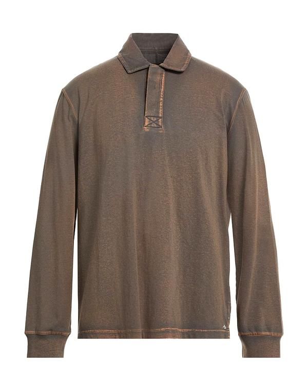 ラグアンドボーン メンズ トップス ポロシャツ RAG BONE Brown ブラウン