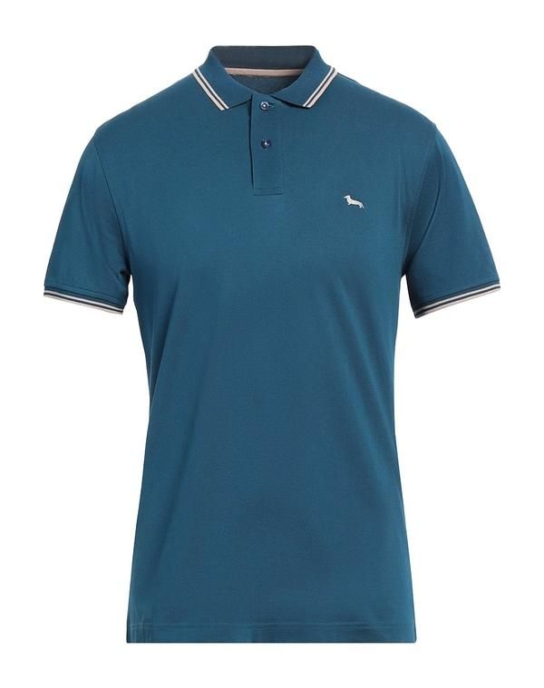 ハーモント ブレイン メンズ トップス ポロシャツ HARMONT BLAINE Deep Teal ティール