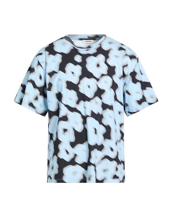サンドロ メンズ トップス Tシャツ SANDRO Light Blue ブルー