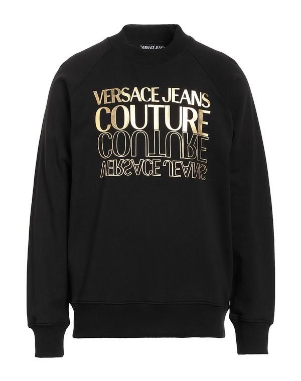 ヴェルサーチ メンズ アウター パーカー・スウェット VERSACE JEANS COUTURE Black ブラック