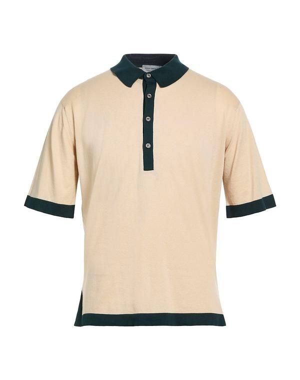 ジョンスメドレー メンズ トップス ポロシャツ JOHN SMEDLEY Beige ベージュ
