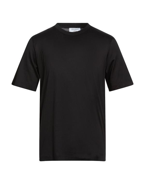 グランサッソ メンズ トップス Tシャツ GRAN SASSO T Black ブラック