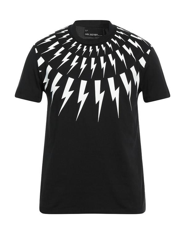 ニールバレット メンズ トップス Tシャツ NEIL BARRETT Black ブラック