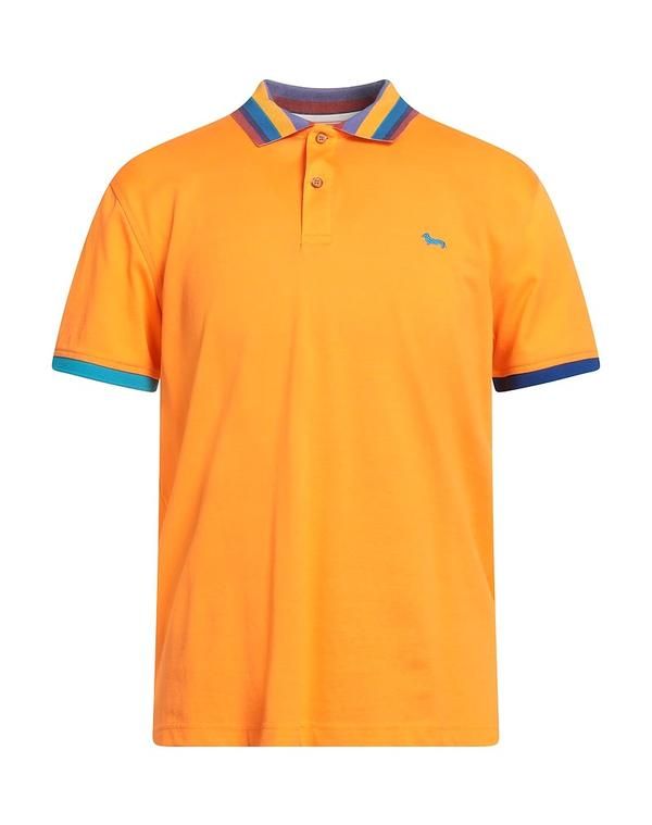 ハーモント ブレイン メンズ トップス ポロシャツ HARMONT BLAINE Orange オレンジ