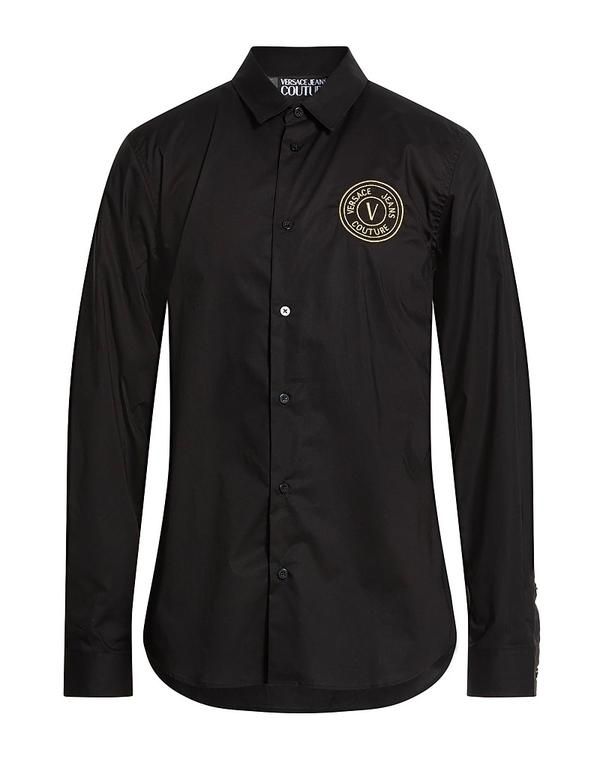 ヴェルサーチ メンズ トップス シャツ VERSACE JEANS COUTURE Black ブラック