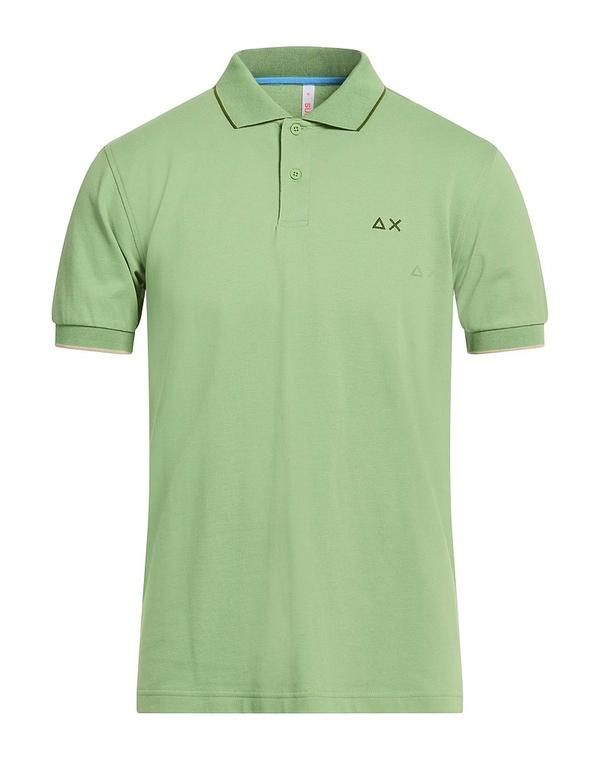 サンシックスティーエイト メンズ トップス ポロシャツ SUN 68 Sage Green グリーン