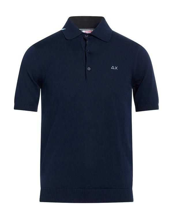 サンシックスティーエイト メンズ トップス ポロシャツ SUN 68 Navy ネイビー