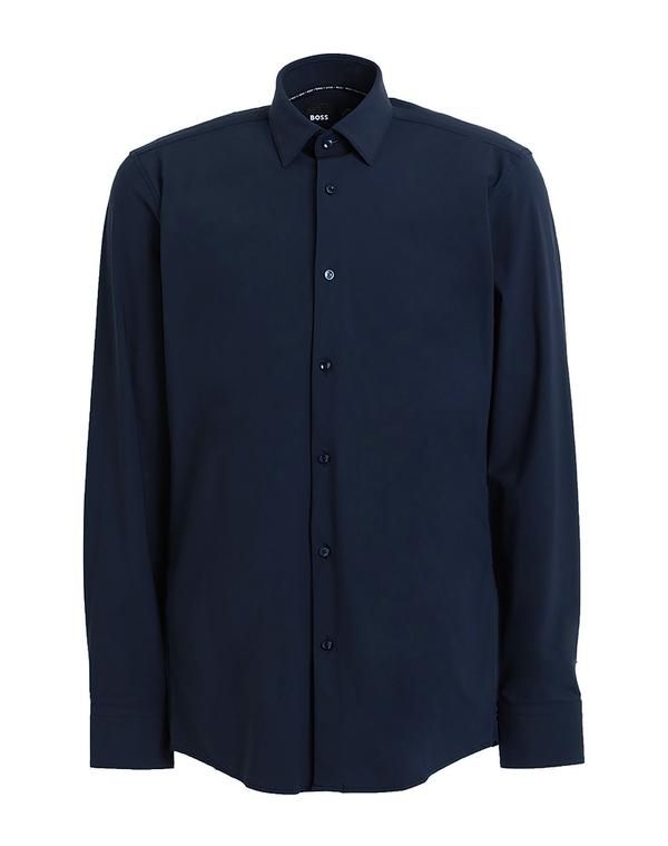 ボス メンズ トップス シャツ BOSS Navy ネイビー