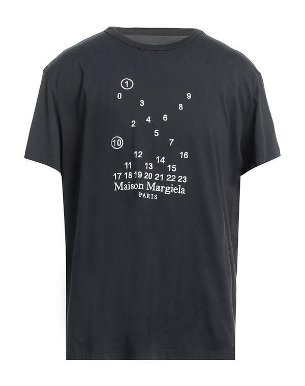 マルタンマルジェラ メンズ トップス Tシャツ MAISON MARGIELA Black ブラック