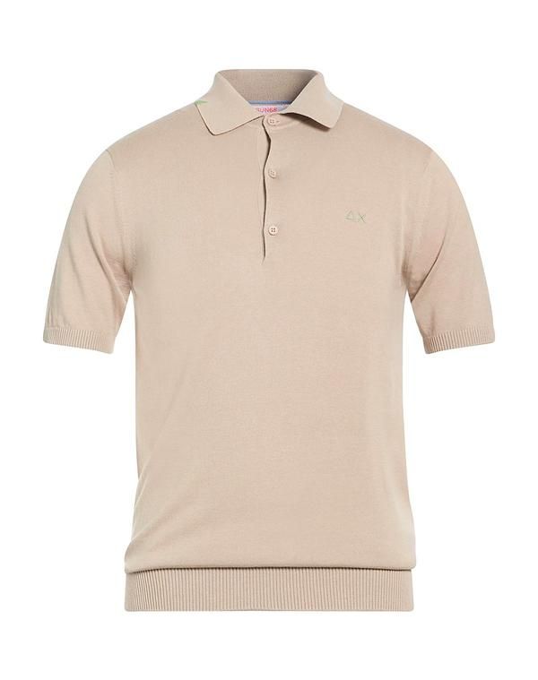 サンシックスティーエイト メンズ トップス ポロシャツ SUN 68 Beige ベージュ
