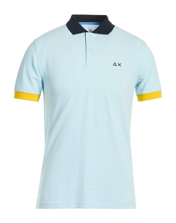 サンシックスティーエイト メンズ トップス ポロシャツ SUN 68 Sky Blue ブルー