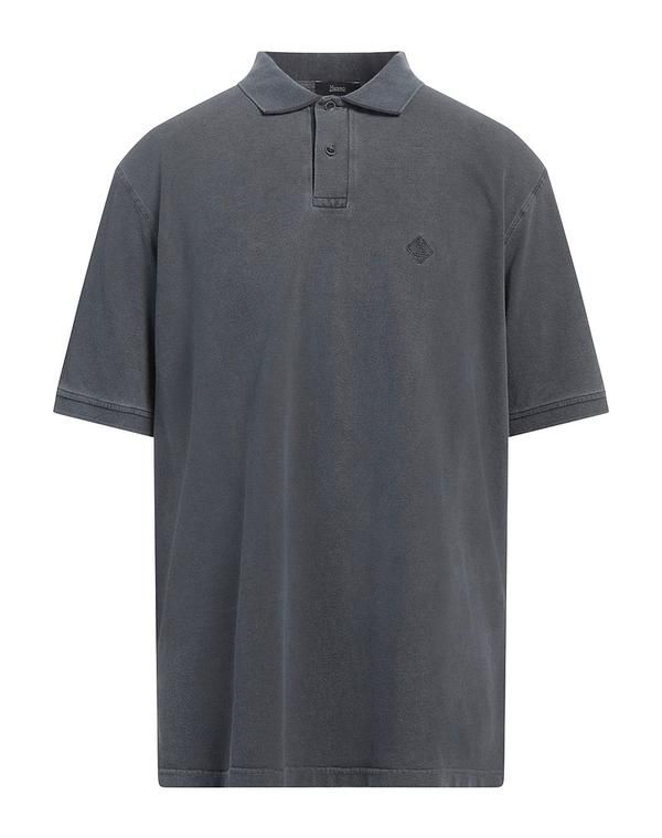 ヘルノ メンズ トップス ポロシャツ HERNO Lead Gray グレー