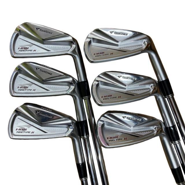 中古】 ブリヂストン TOURSTAGE X-BLADE 705 TYPE M 6S アイアンセット