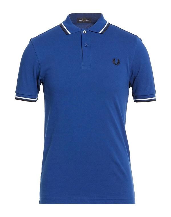 フレッドペリー メンズ トップス ポロシャツ FRED PERRY Blue ブルー