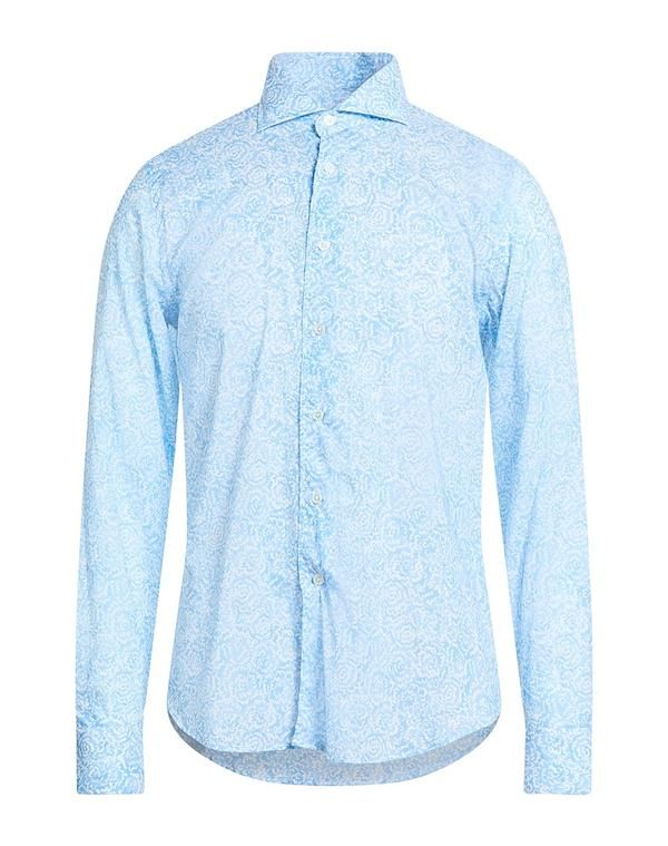フェデーリ メンズ トップス シャツ FEDELI Sky Blue ブルー