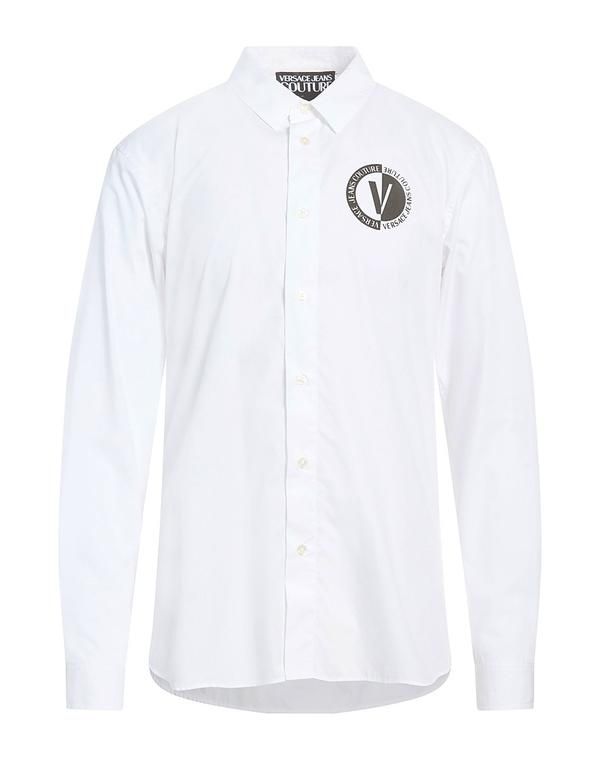 ヴェルサーチ メンズ トップス シャツ VERSACE JEANS COUTURE White ホワイト