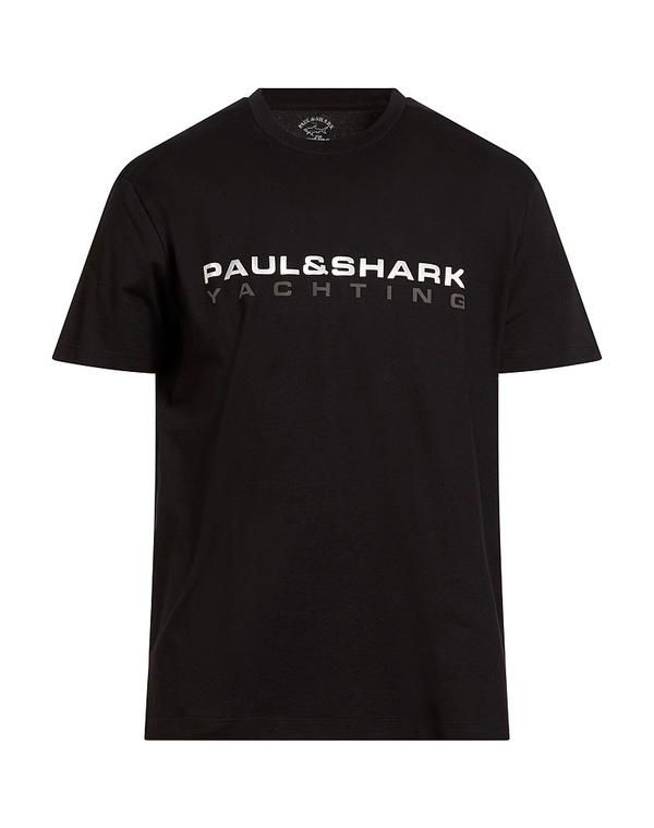 ポールアンドシャーク メンズ トップス Tシャツ PAUL SHARK Black ブラック