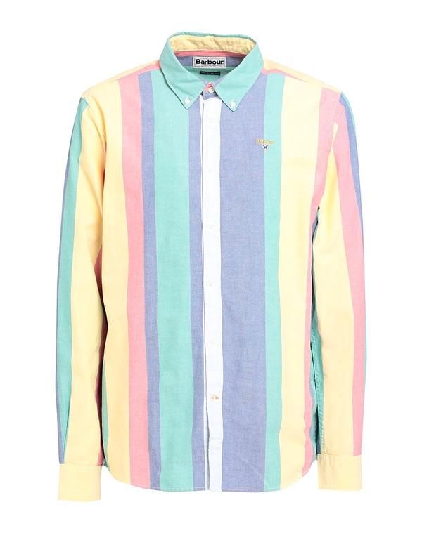 バブアー メンズ トップス シャツ BARBOUR Light Blue ブルー