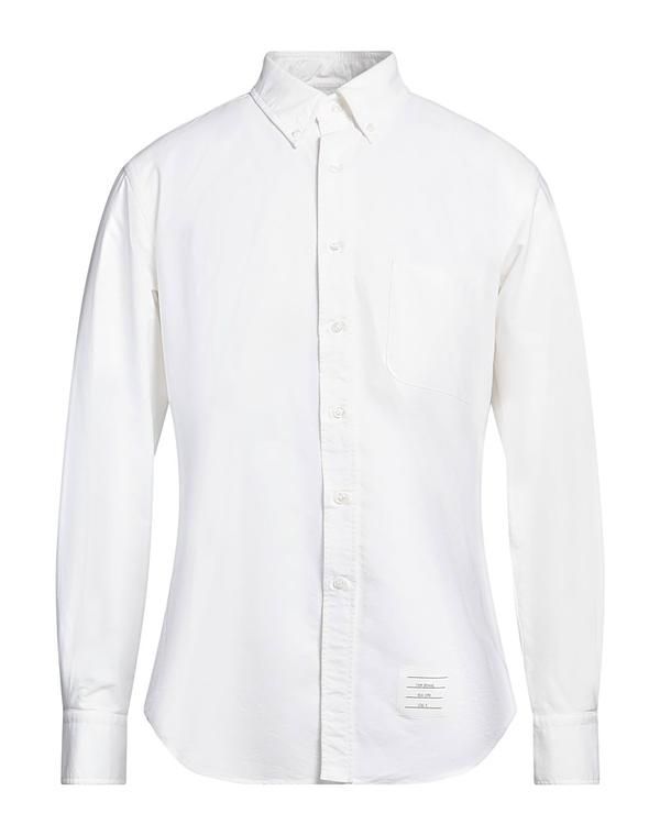 トムブラウン メンズ トップス シャツ THOM BROWNE White ホワイト