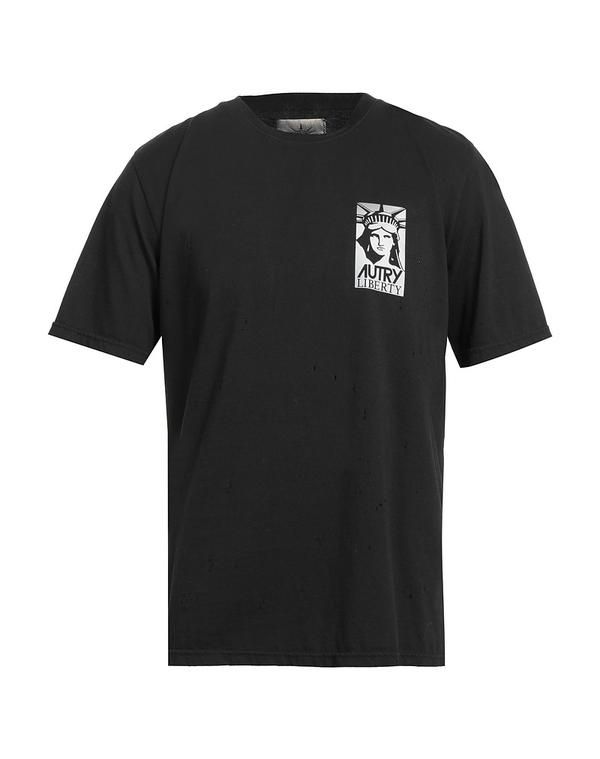 オートリ メンズ トップス Tシャツ AUTRY Black ブラック
