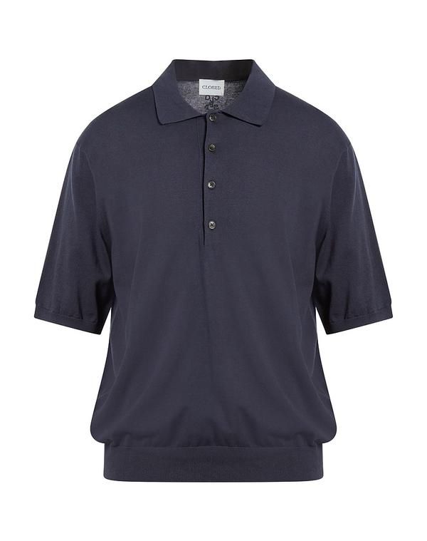 クローズド メンズ トップス ポロシャツ CLOSED Navy ネイビー
