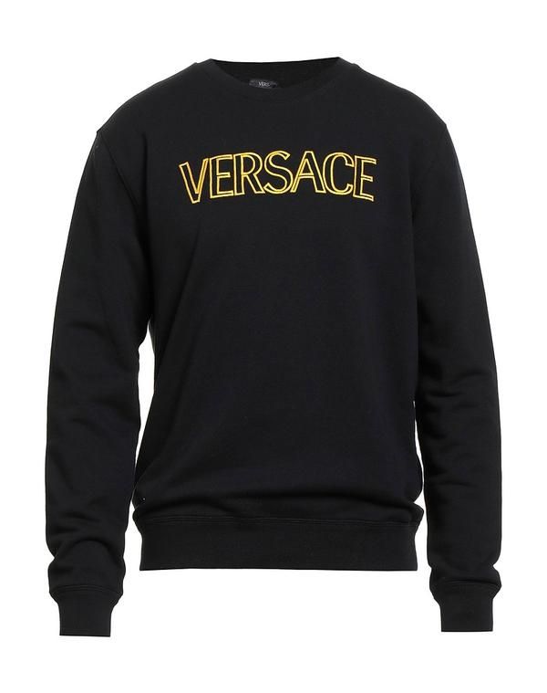 ヴェルサーチ メンズ アウター パーカー・スウェット VERSACE Black ブラック