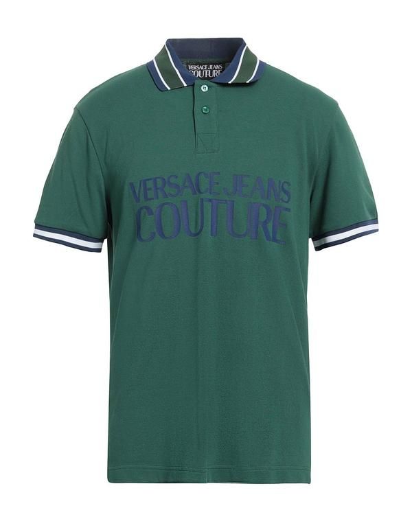 ヴェルサーチ メンズ トップス ポロシャツ VERSACE JEANS COUTURE Green グリーン 31,070円
