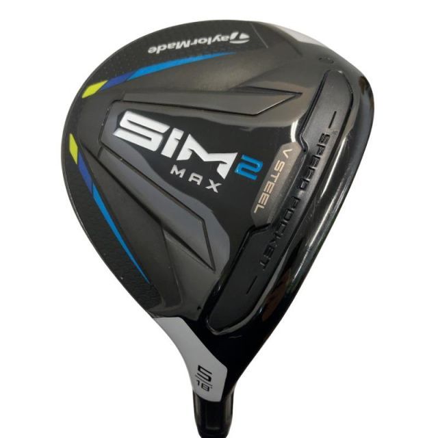 【中古】 テーラーメイド SIM2 MAX 5W フェアウェイウッド FW TENSEI BLUE TM50(SIM2 FW) (フレックスR) メンズ 男性用 右利き 右用 Cランク ゴルフクラブ
