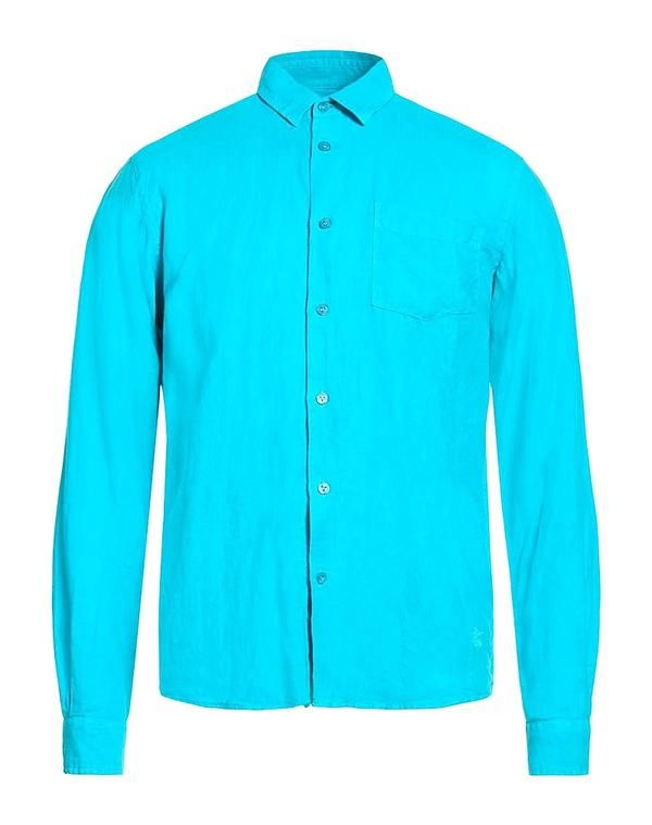 ヴィルブレクイン メンズ トップス シャツ VILEBREQUIN Turquoise Blue ブルー
